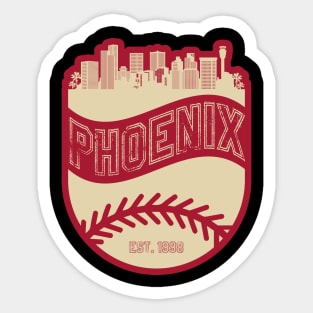 Phoenix Baseball 02 Sticker